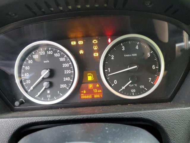 5UXFG83559LZ92268 - 2009 BMW X6 BLUE photo 9