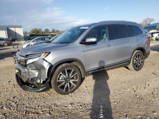 5FNYF5H98KB003475 - 2019 HONDA PILOT TOURING SILVER photo 1