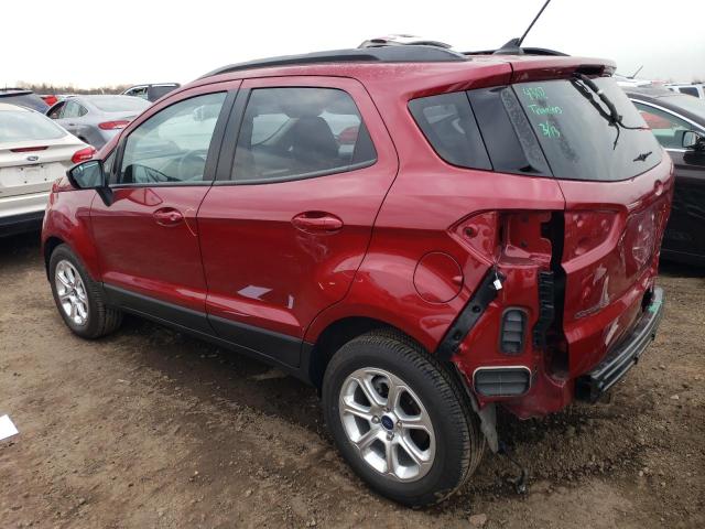 MAJ3S2GEXMC405801 - 2021 FORD ECOSPORT SE RED photo 2