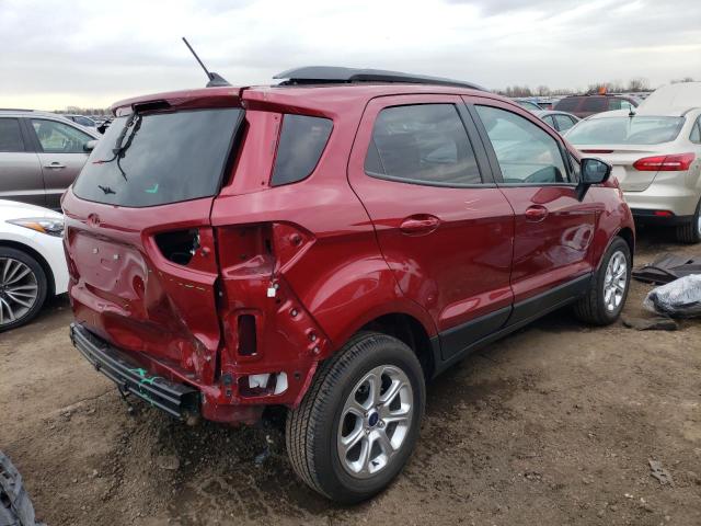 MAJ3S2GEXMC405801 - 2021 FORD ECOSPORT SE RED photo 3