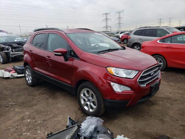 MAJ3S2GEXMC405801 - 2021 FORD ECOSPORT SE Czerwony zdjęcie 4