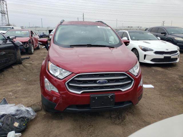 MAJ3S2GEXMC405801 - 2021 FORD ECOSPORT SE RED photo 5