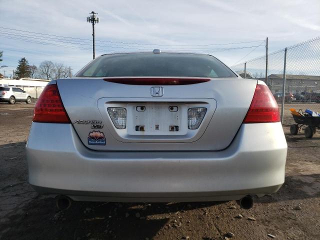 1HGCM66556A039596 - 2006 HONDA ACCORD EX SILVER photo 6