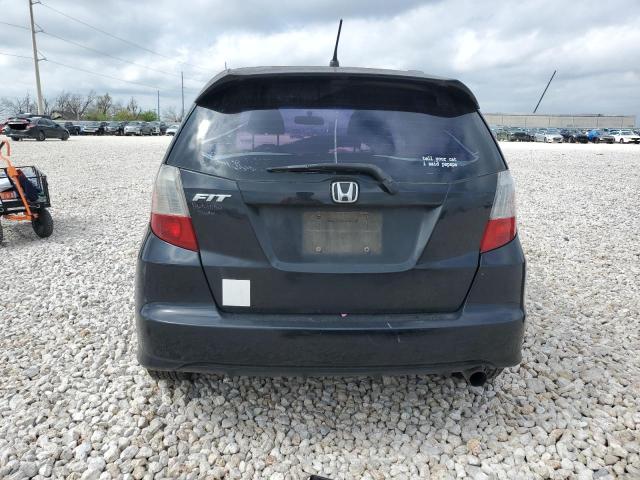 JHMGE8H61AC040772 - 2010 HONDA FIT SPORT BLACK photo 6