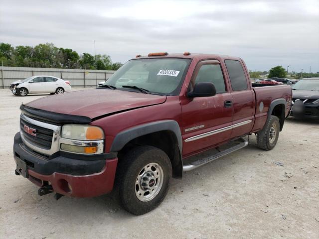 1GTHK29U34E302700 - 2004 GMC SIERRA K2500 HEAVY DUTY MAROON photo 1