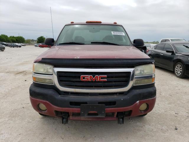 1GTHK29U34E302700 - 2004 GMC SIERRA K2500 HEAVY DUTY MAROON photo 5