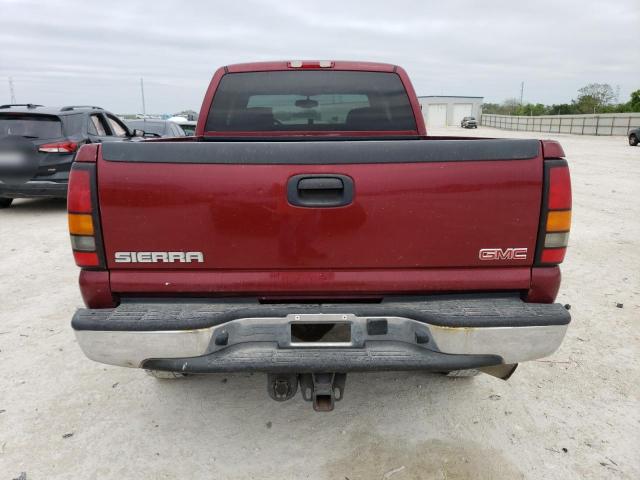 1GTHK29U34E302700 - 2004 GMC SIERRA K2500 HEAVY DUTY MAROON photo 6