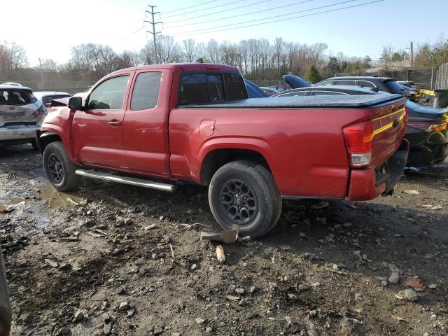 5TFRX5GN9GX052259 - 2016 TOYOTA TACOMA ACCESS CAB RED photo 2