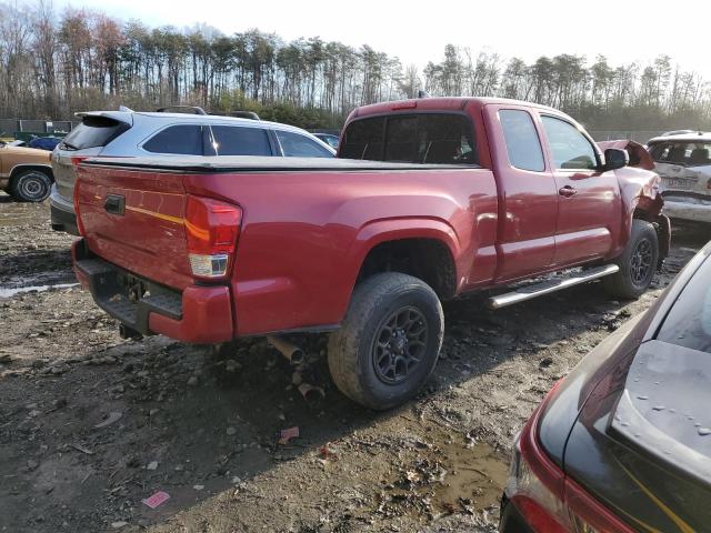 5TFRX5GN9GX052259 - 2016 TOYOTA TACOMA ACCESS CAB RED photo 3