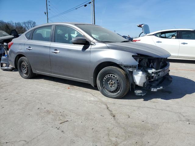 3N1AB7AP5KY411974 - 2019 NISSAN SENTRA S GRAY photo 4