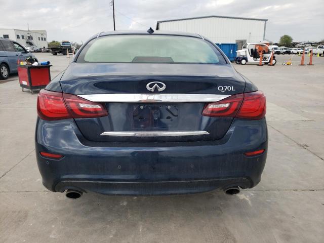 JN1BY1PP3JM330514 - 2018 INFINITI Q70L 3.7 LUXE BLUE photo 6