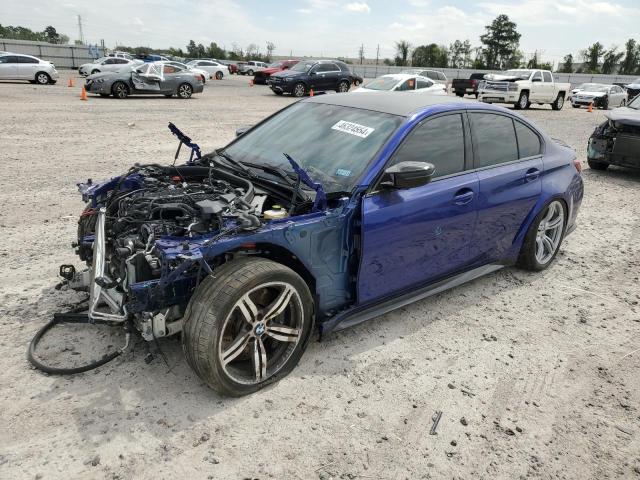 WBS43AY00PFP29456 - 2023 BMW M3 COMPETITION BLUE photo 1