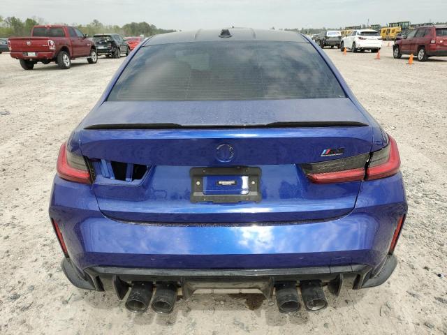 WBS43AY00PFP29456 - 2023 BMW M3 COMPETITION BLUE photo 6