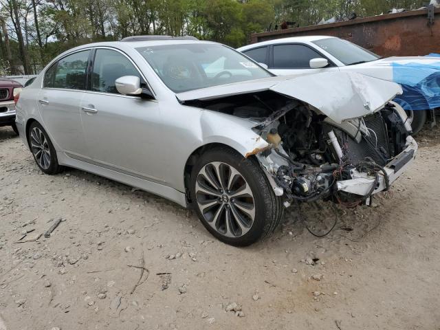 KMHGC4DH3CU162758 - 2012 HYUNDAI GENESIS 5.0L SILVER photo 4