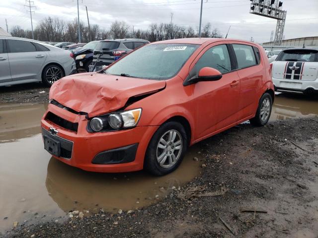 1G1JA6SH0C4111337 - 2012 CHEVROLET SONIC LS ORANGE photo 1