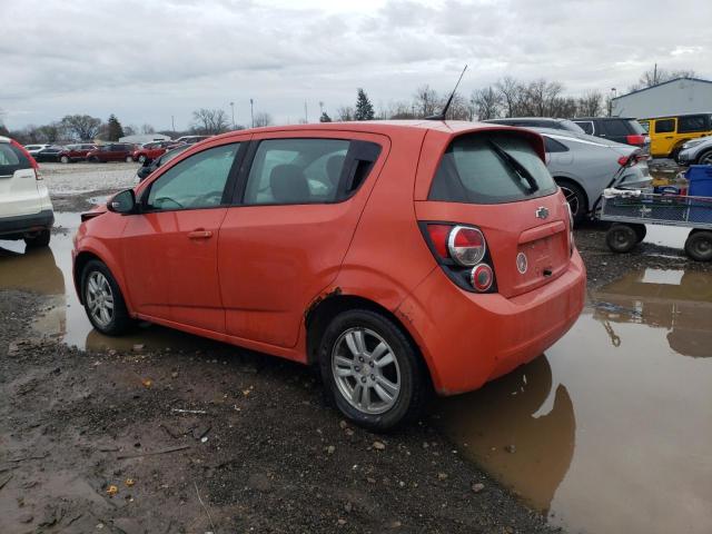 1G1JA6SH0C4111337 - 2012 CHEVROLET SONIC LS ORANGE photo 2