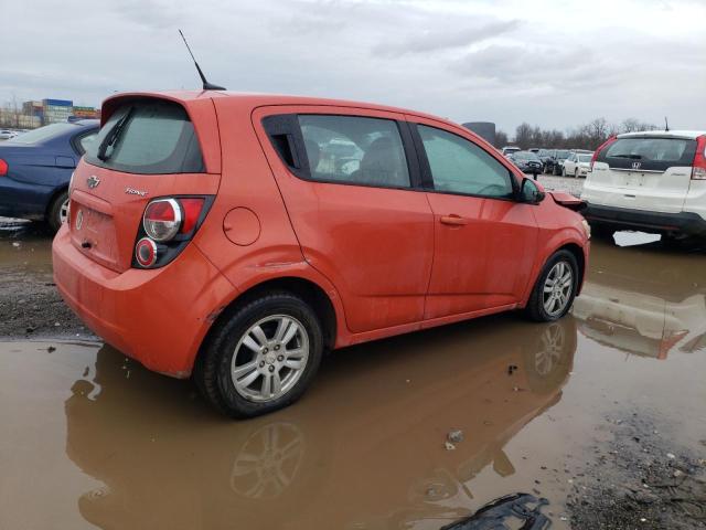 1G1JA6SH0C4111337 - 2012 CHEVROLET SONIC LS ORANGE photo 3