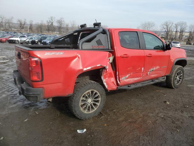 1GCGTEEN8J1102830 - 2018 CHEVROLET COLORADO ZR2 RED photo 3