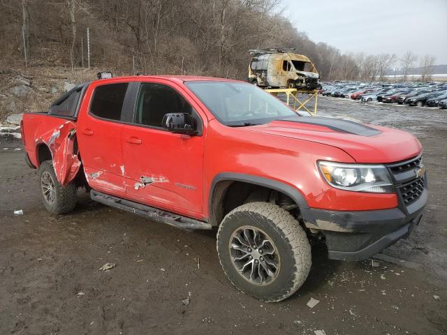 1GCGTEEN8J1102830 - 2018 CHEVROLET COLORADO ZR2 RED photo 4