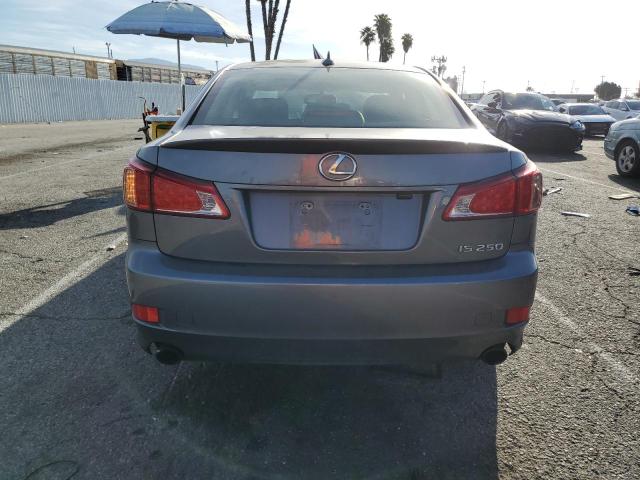 JTHBF5C26C5179894 - 2012 LEXUS IS 250 GRAY photo 6