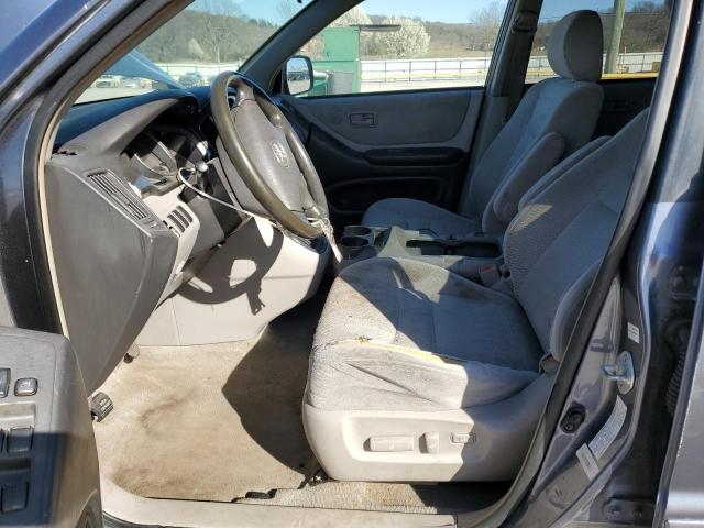 JTEHF21A010025448 - 2001 TOYOTA HIGHLANDER GRAY photo 7