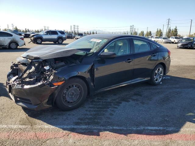 2HGFC2F58JH551663 - 2018 HONDA CIVIC LX BLACK photo 1