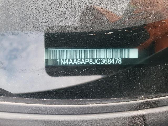 1N4AA6AP8JC368478 - 2018 NISSAN MAXIMA 3.5S SILVER photo 12