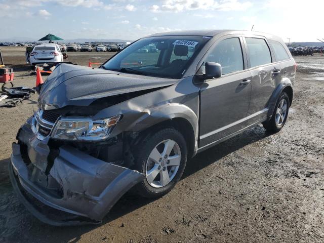 3C4PDCAB6DT659505 - 2013 DODGE JOURNEY SE GRAY photo 1