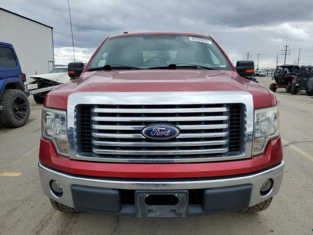 1FTEW1C88AFD12013 - 2010 FORD F150 SUPERCREW RED photo 5
