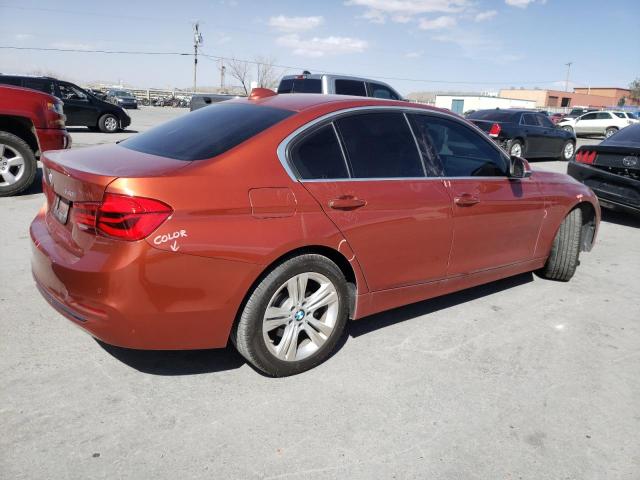 WBA8B9G52JNU58126 - 2018 BMW 330 I ORANGE photo 3