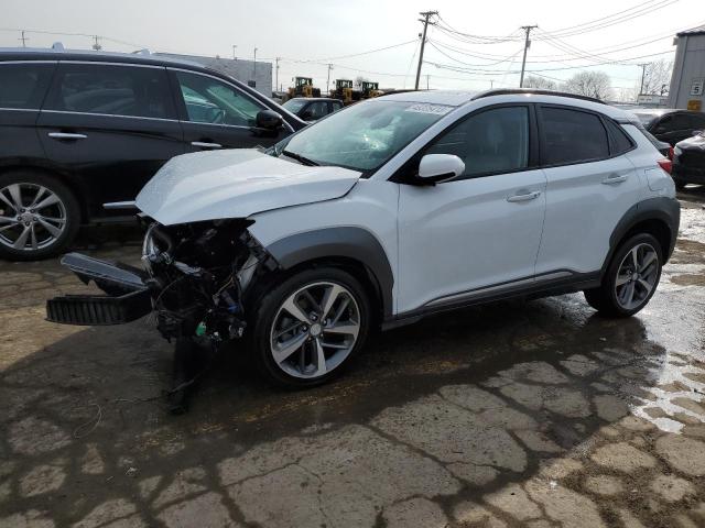 KM8K3CA53KU264929 - 2019 HYUNDAI KONA LIMITED WHITE photo 1