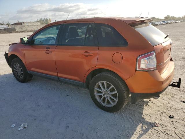 2FMDK38C77BB29644 - 2007 FORD EDGE SEL ORANGE photo 2