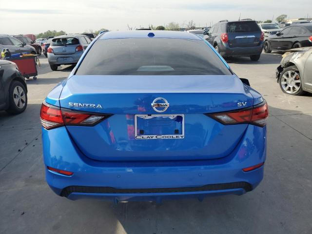 3N1AB8CV7PY228844 - 2023 NISSAN SENTRA SV BLUE photo 6