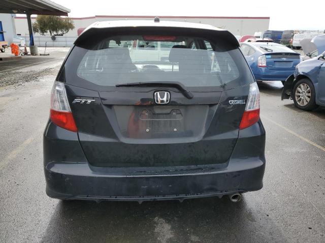 JHMGE8H59BC015644 - 2011 HONDA FIT SPORT CHARCOAL photo 6