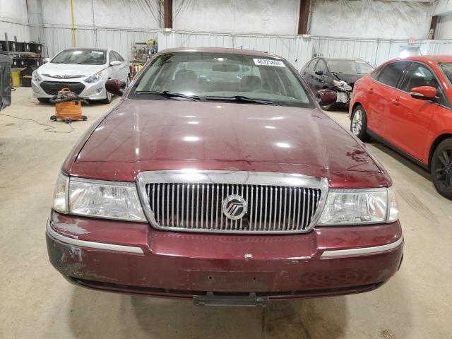 2MEFM74W54X672986 - 2004 MERCURY GRAND MARQ GS BURGUNDY photo 5