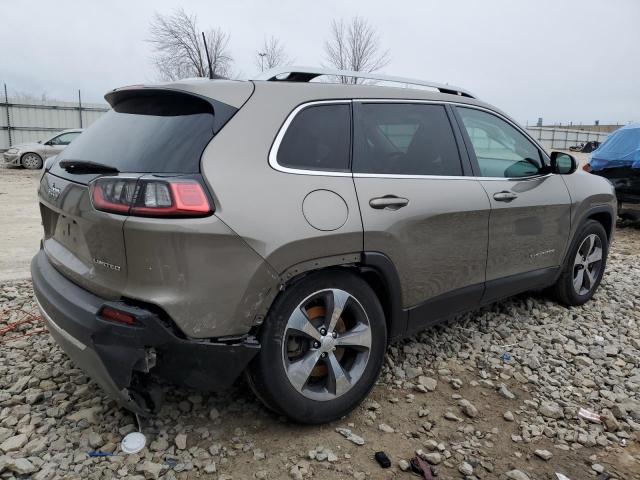 1C4PJMDX9KD448839 - 2019 JEEP CHEROKEE LIMITED GRAY photo 3