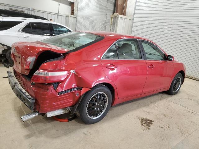 4T1BE46K47U150654 - 2007 TOYOTA CAMRY CE RED photo 3