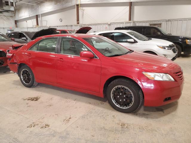 4T1BE46K47U150654 - 2007 TOYOTA CAMRY CE RED photo 4