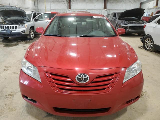 4T1BE46K47U150654 - 2007 TOYOTA CAMRY CE RED photo 5