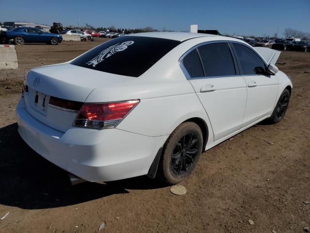 1HGCP2F31CA164136 - 2012 HONDA ACCORD LX WHITE photo 3