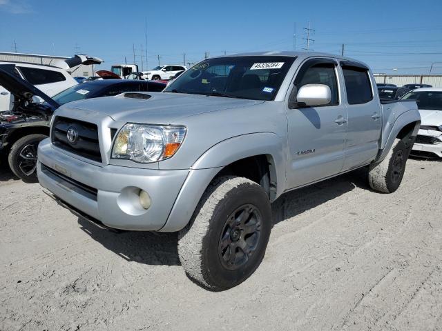 5TEJU62N28Z534892 - 2008 TOYOTA TACOMA DOUBLE CAB PRERUNNER SILVER photo 1