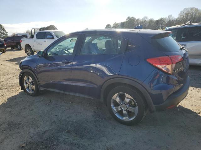 3CZRU5H39HG700060 - 2017 HONDA HR-V LX BLUE photo 2