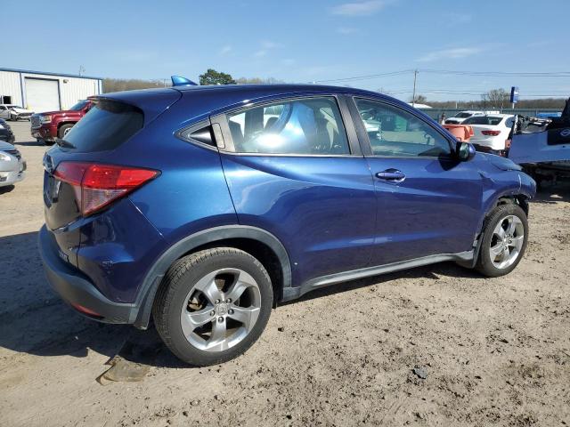 3CZRU5H39HG700060 - 2017 HONDA HR-V LX BLUE photo 3