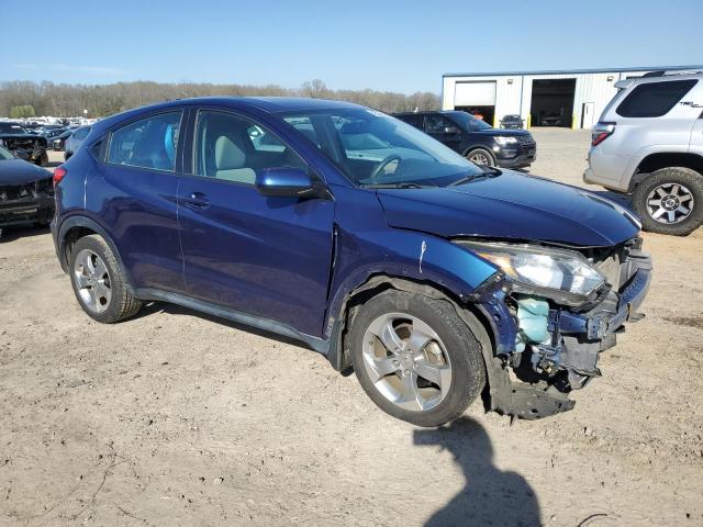 3CZRU5H39HG700060 - 2017 HONDA HR-V LX BLUE photo 4