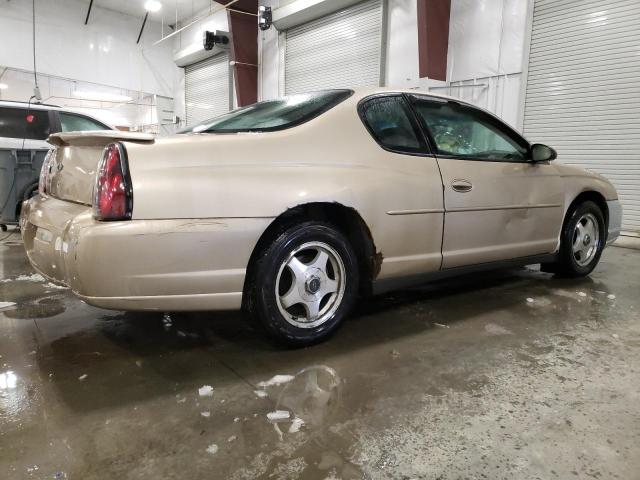 2G1WW12E449131475 - 2004 CHEVROLET MONTE CARL LS TAN photo 3