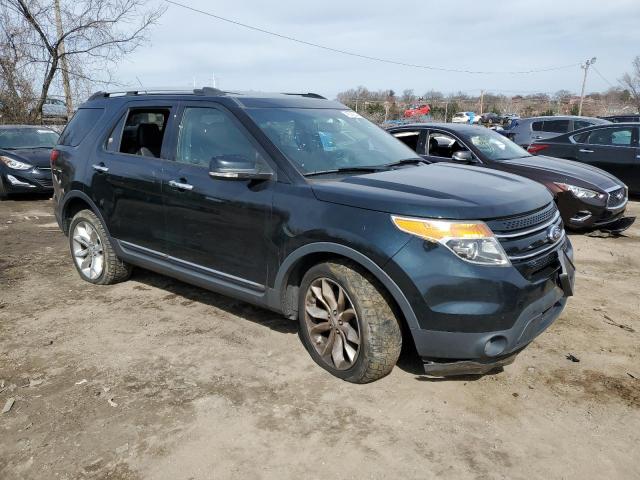 1FM5K8F81FGA38876 - 2015 FORD EXPLORER LIMITED BLACK photo 4