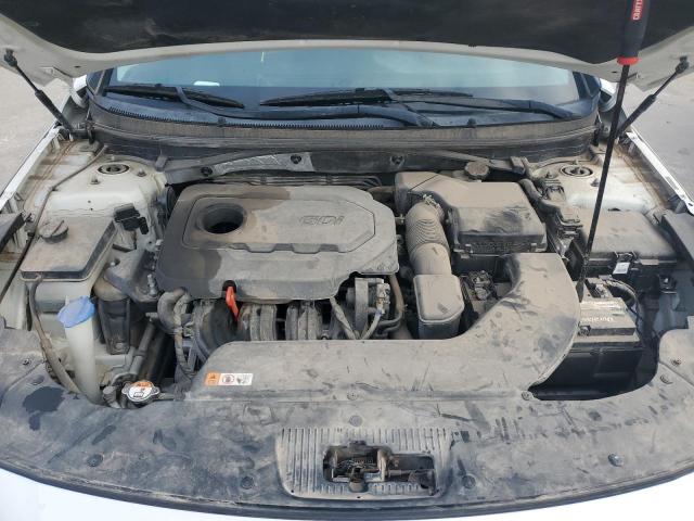 5NPE24AF0HH477018 - 2017 HYUNDAI SONATA SE WHITE photo 11