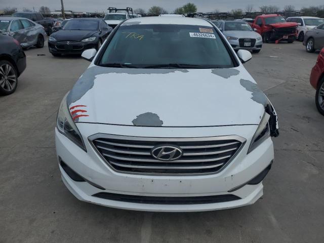 5NPE24AF0HH477018 - 2017 HYUNDAI SONATA SE WHITE photo 5