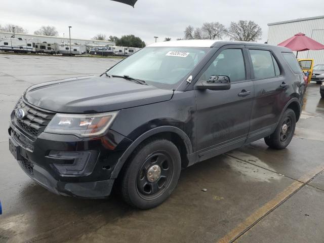 1FM5K8AR1JGA20841 - 2018 FORD EXPLORER POLICE INTERCEPTOR 黑色 照片 1