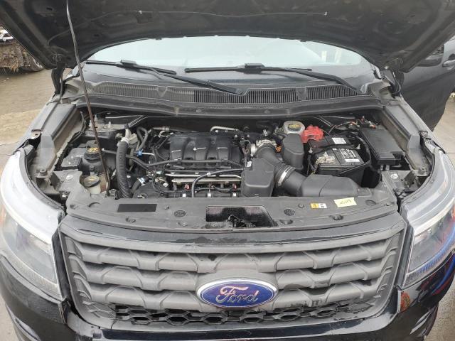 1FM5K8AR1JGA20841 - 2018 FORD EXPLORER POLICE INTERCEPTOR 黑色 照片 12